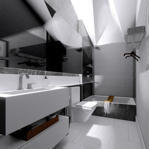 Bildstein Residence Bathroom Design