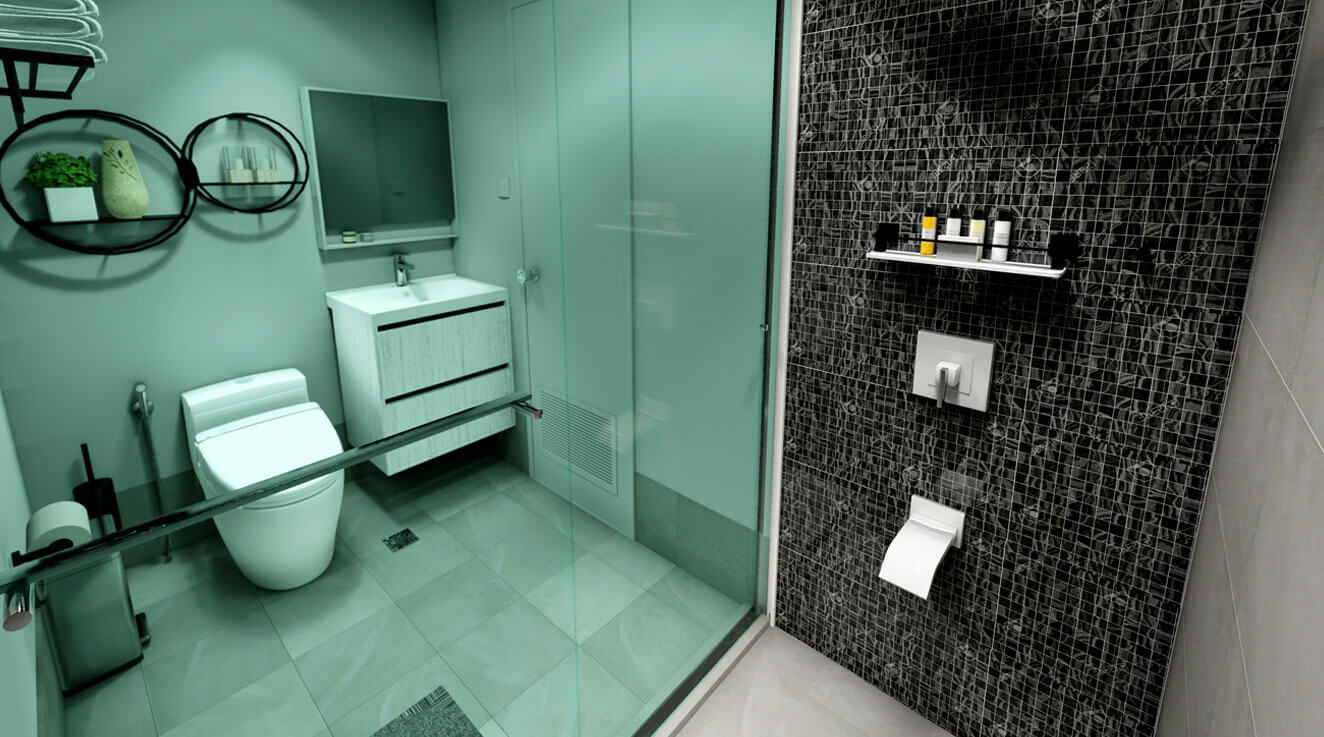 Lumb Condominium Bathroom Design